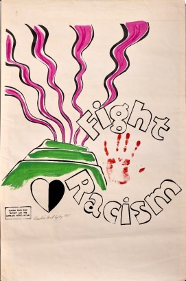 Fight Racism, Auckland Arts Action by Claudia Pond Eyley, 1985