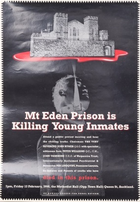 A Mount Eden Prison Reform Poster, 1998