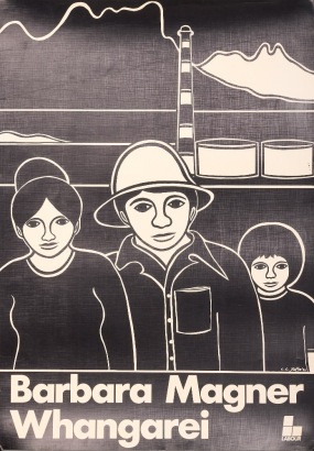 A Barbara Magner for Whangarei 1984 Election Campaign Poster