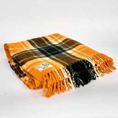 A Vintage Kaiapoi Huia Travel Rug