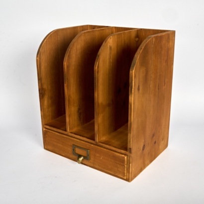 A Vintage Desktop Filing System