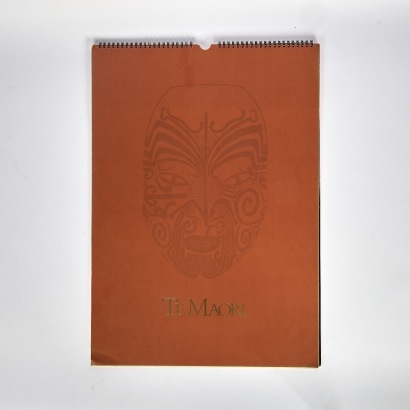 A Te Maori Exhibition 1985 Calendar with Large Prints, by Auckland Art Gallery