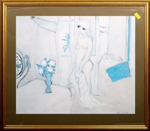 A Framed Henri Matisse Print