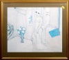 A Framed Henri Matisse Print