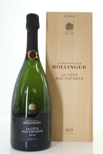 (1) 2013 Bollinger 'La Cote Aux Enfants' Blanc de Noirs Grand Cru, Champagne [RP96] (OWC)