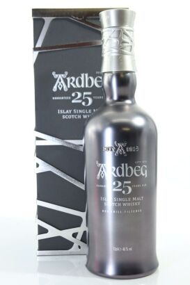 (1) Ardbeg 25 Year Old Single Malt Scotch Whisky, Islay, 46% ABV (GB)