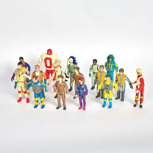 An Assorted Collection of Ghost Busters Figures