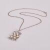 A Sterling Silver Pearl Waterfall Pendant - 2