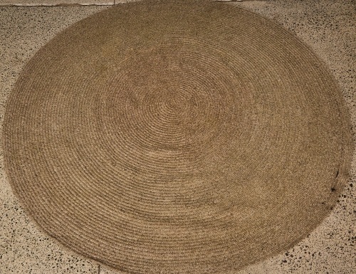 A Large Grey Wool Rug by Goodweave 2400mm