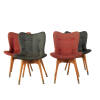 GRANT FEATHERSTON Four Contour Dining Chairs C. 1950s