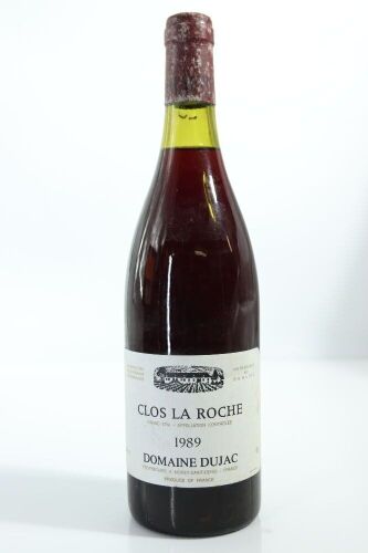 (1) 1989 Domaine Dujac Clos de la Roche Grand Cru, Cote de Nuits [JR18.5] [JM96] (OX) (ML)