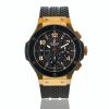18ct Rose Gold / Ceramic, Hublot Big Bang Chronograph Wristwatch, circa 2008