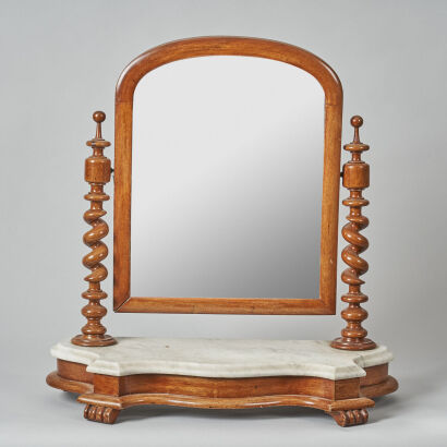 A Victorian Toilet Mirror