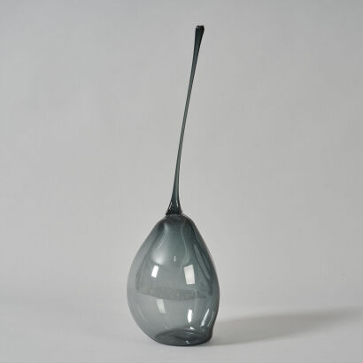 A Suite of Five Handblown Art Glass Ornaments