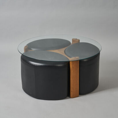 A TH Brown & Sons Fondue Coffee Table