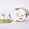 A Chinese 18th Century Early to Mid Qing Dynasty Green-enamelled 'Qilin and Phoenix' Handled Censer with Lion Finial (Mark to Base) - 5