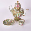 A Set of Chinese Early 19th Century Canton Famille Rose &lsquo;Figural&rsquo; Teaware - 2