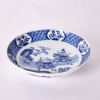 A Chinese 18th Century Qing Dynasty Kangxi Blue and White 'Figural' Dish (Huajia Mark) - 3