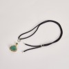 A Chinese 20th Century Jadeite Buddhist Pendant