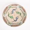 A Chinese 19th Century Early Qing Dynasty Daoguang Period Wucai &lsquo;Dragon&rsquo; Dish (Qing Dynasty Daoguang Year Mark)