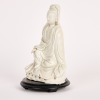 A Chinese 19th Century Qing Dynasty Dehua Seated Guanyin - 2