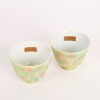 A Pair of Chinese 18th Century Qing Dynasty Qianlong Enamel Small Cups - 2