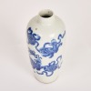 A Chinese Early 19th Century Blue and White 'Lion' Vase - 3