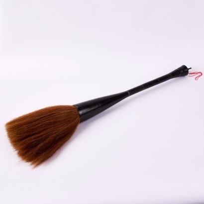 A Chinese 20th Century Buffalo-horn Handle Large Brush