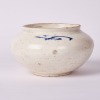 A Korean 19th Century Blue-and-White and White-Glazed Jar - 2