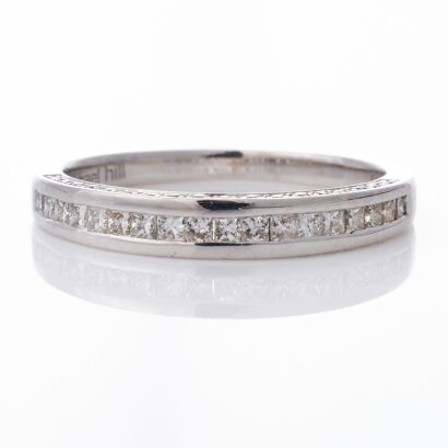 14ct Yellow / White Gold, 0.37ct Diamond Eternity Ring