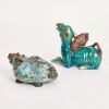 A Set of Two Chinese 18th Century Qing Dynasty Porcelain Objects