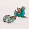 A Set of Two Chinese 18th Century Qing Dynasty Porcelain Objects - 2