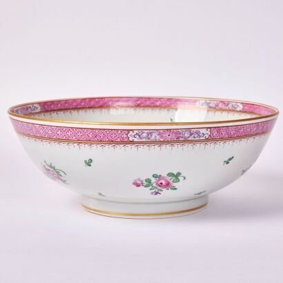 A Chinese Early to Mid 20th Century Famille Rose 'Floral' Bowl