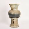 A Set of Two Korean 11th to 12th Century Stoneware Jar and Stand