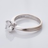 Michael Hill, Platinum / 18ct White Gold, 1.51ct Diamond Solitaire Ring - 2