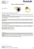 Landau Jewellery, 18ct Yellow / White Gold, 1.40ct Sapphire / 1.00ct Diamond Cluster Ring - 3