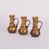 A Trio of Glass Vessels with Applied Spiral Detailing