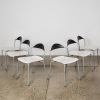 A Set of Six Fritz Hansen Solo Chairs Designed by Vico Magistretti