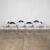 A Set of Six Fritz Hansen Solo Chairs Designed by Vico Magistretti - 2