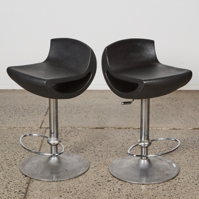 A Pair Of Ciao Barstools Designed By Eric Bjornsdn