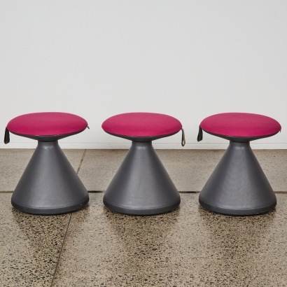 A Trio Of Multi Purpose Stools Designed By Claudio Bellini For Fursys Group