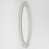A Contemporary Oval Wall Mirror by Relish NZ