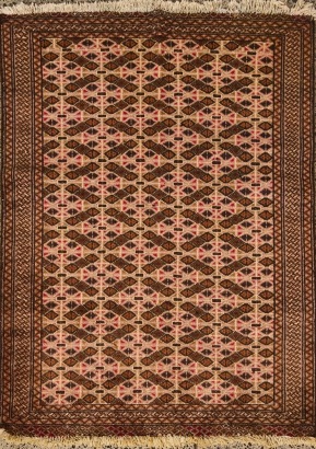 A Vintage Baluch Hand Knotted Rug