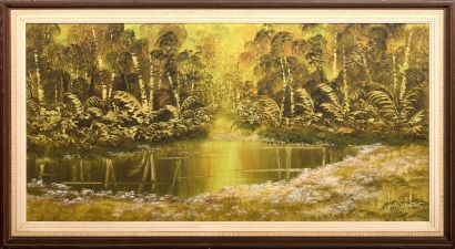 LOUIS STATHAM Original Bush Painting