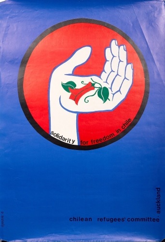 A Chilean Refugee's Committee Auckland Poster