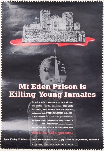 A Mount Eden Prison Reform Poster, 1998
