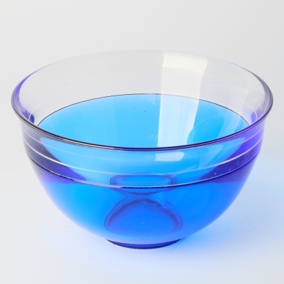An Orrefors Ravenna Art Glass Bowl by Sven Palmqvist