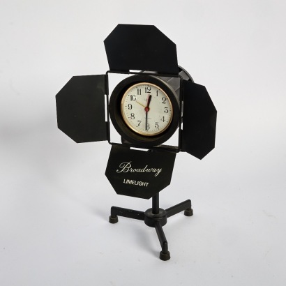 A Broadway Limelight Clock