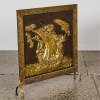 A Mid-Century Brass Galleon Ship Fire Screen - 2