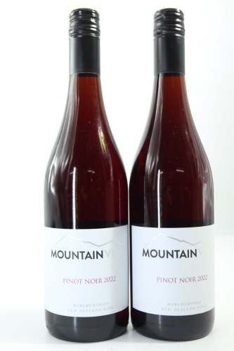 (2) 2022 Mountain View Pinot Noir, Marlborough